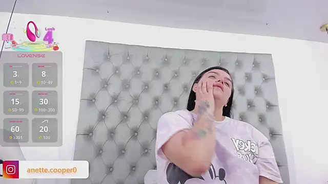 anette cooper online show from October 21, 3:50 am