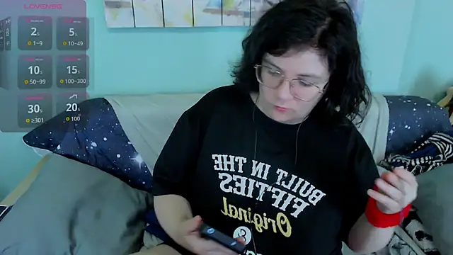 Snapshot of EverlyRays chatting on July 7, 8:23 pm EverlyRays online show from July 7, 8:23 pm