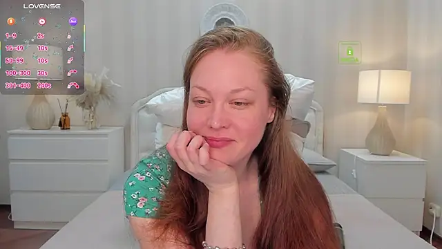 CutieGinger online show from May 17, 8:09 pm