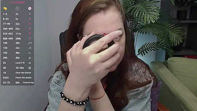 CutieGinger online show from October 30, 8:06 pm