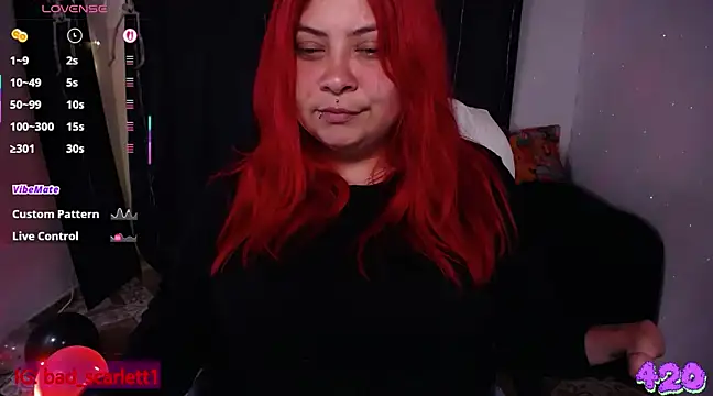 Snapshot of bad_scarlett1 chatting on March 16, 11:37 pm bad scarlett1 online show from March 16, 11:37 pm