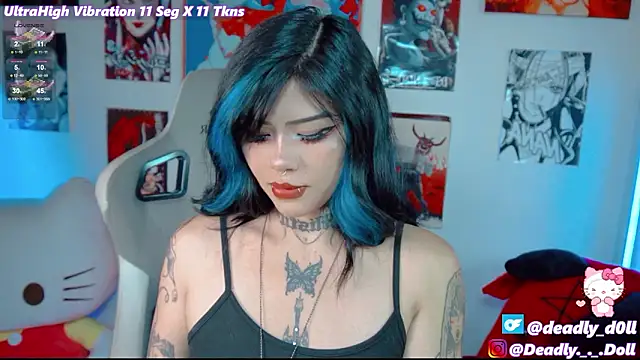 Deadly Doll online show from March 1, 8:20 pm