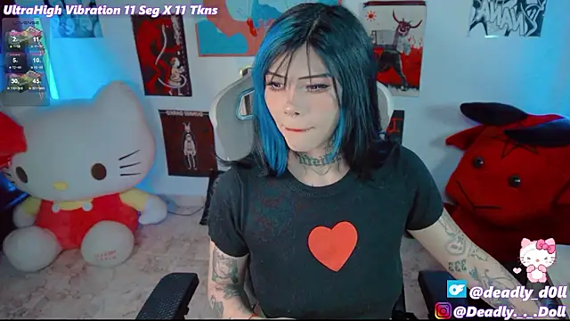 Deadly Doll online show from February 9, 10:41 pm