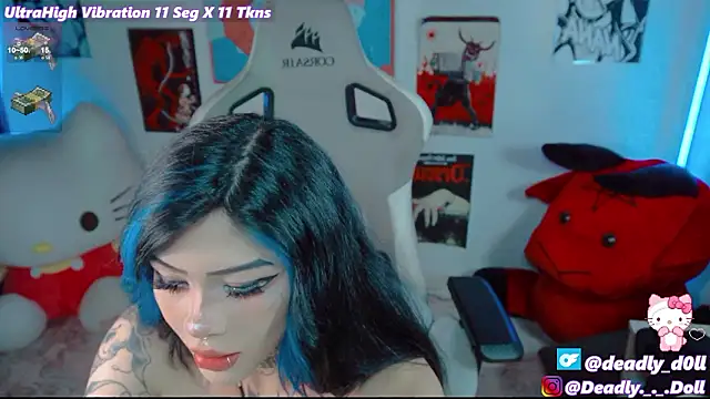 Deadly Doll online show from February 11, 9:36 pm