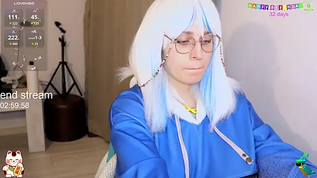 ShiroiFubuki online show from January 18, 7:28 pm