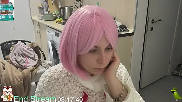 ShiroiFubuki online show from April 12, 6:44 pm