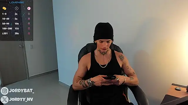 Jordy bat online show from November 8, 1:31 am