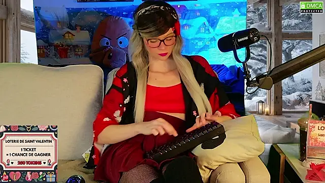 Kittychatte online show from February 22, 11:45 am