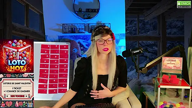 Kittychatte online show from February 5, 9:10 pm