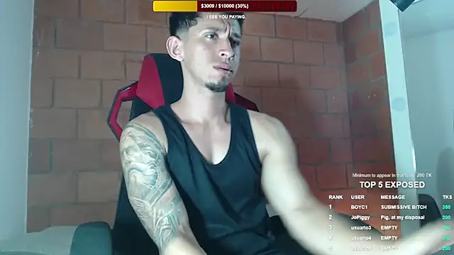 stevenSEX123 online show from April 9, 3:52 am