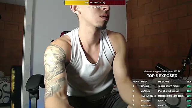 stevenSEX123 online show from May 5, 5:10 am