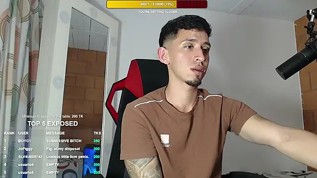 stevenSEX123 online show from June 5, 2:27 am
