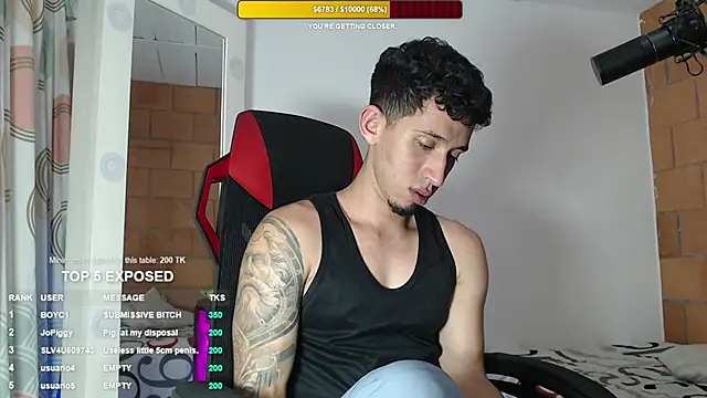 stevenSEX123 online show from June 2, 2:55 am