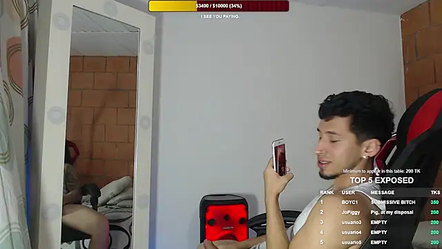 stevenSEX123 online show from April 24, 2:13 am