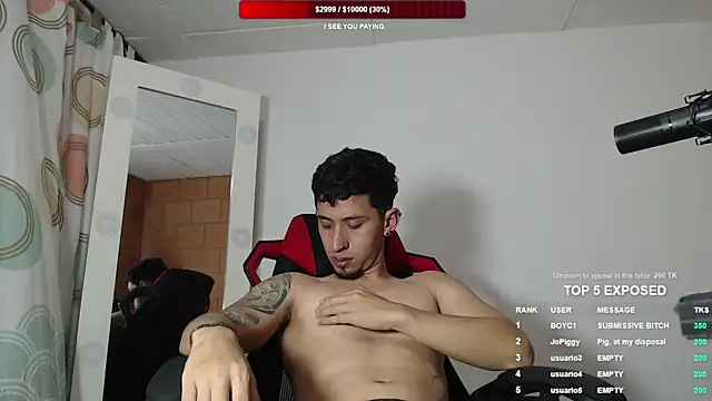 stevenSEX123 online show from March 26, 4:00 am