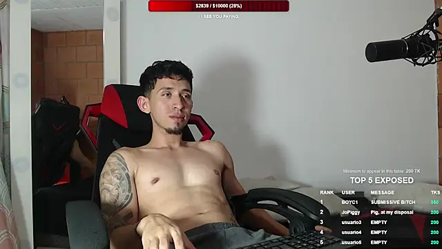 stevenSEX123 online show from March 25, 4:01 am