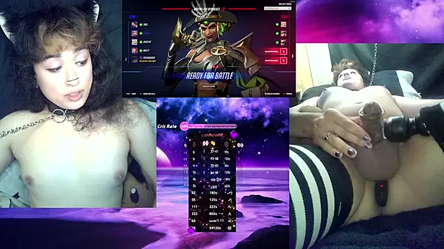 Snapshot of Solumi chatting on October 31, 7:43 pm Solumi online show from October 31, 7:43 pm