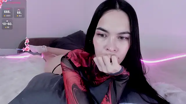 666kisses online show from January 25, 1:21 am