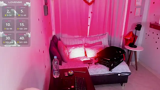 Snapshot of CoralineRicce_ chatting on February 23, 8:17 am CoralineRicce online show from February 23, 8:17 am