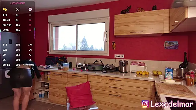 Lexa del mar online show from February 23, 9:21 am