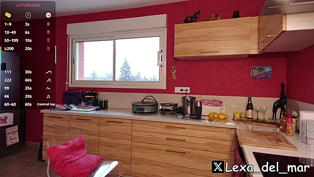 Lexa del mar online show from February 24, 9:10 am