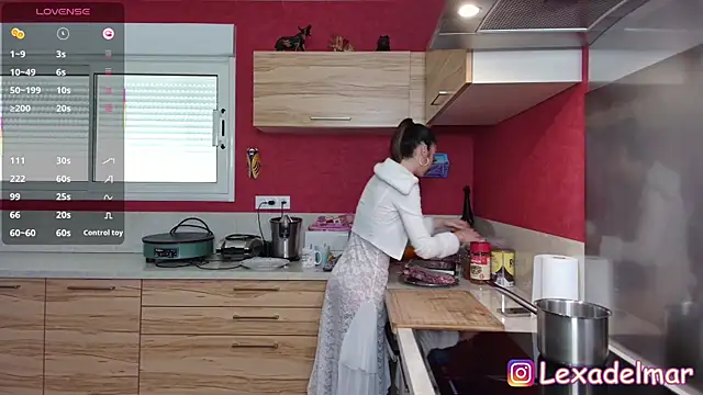 Lexa del mar online show from March 19, 9:20 am