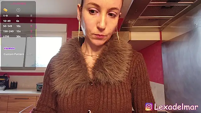 Lexa del mar online show from February 17, 9:06 am