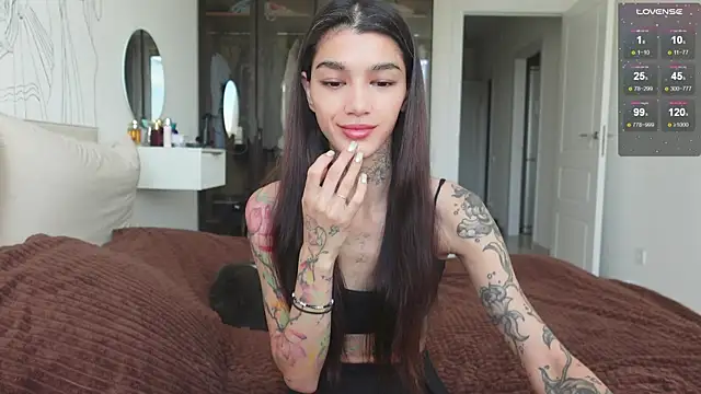 Snapshot of vinkitinkii chatting on October 12, 6:59 am vinkitinkii online show from October 12, 6:59 am