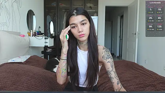 Snapshot of vinkitinkii chatting on October 9, 7:09 am vinkitinkii online show from October 9, 7:09 am