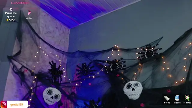  Gretta online show from October 21, 8:08 pm