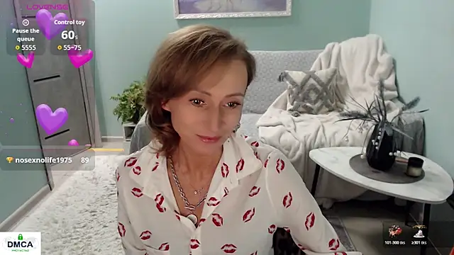 HornyMilf 777 online show from March 1, 6:35 am