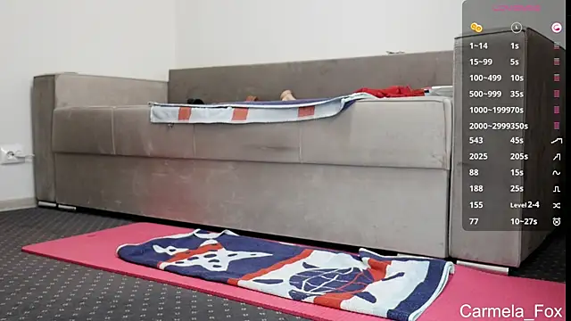 Carmela fox online show from October 15, 8:33 am