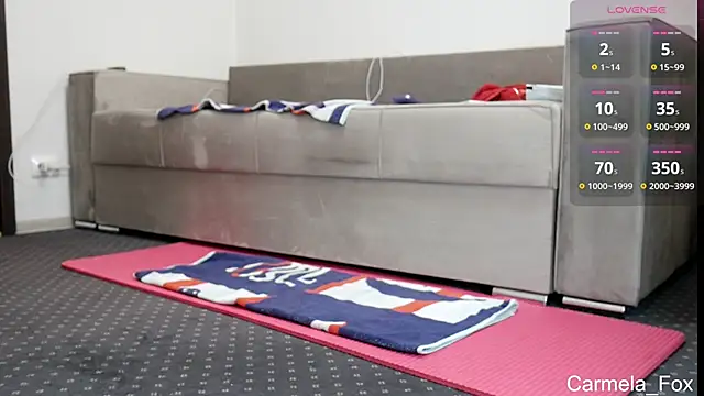 Carmela fox online show from September 17, 8:05 am