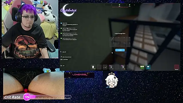 CryptidIndrid online show from September 14, 12:55 am