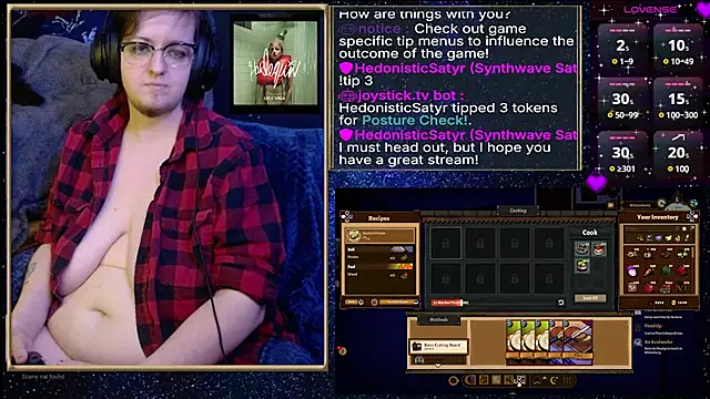 CryptidIndrid online show from December 7, 12:03 am