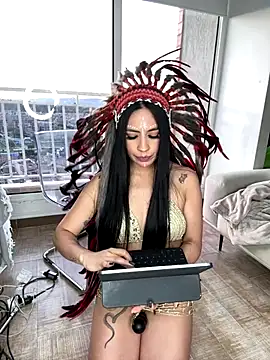 Lexa queen online show from October 31, 10:27 pm