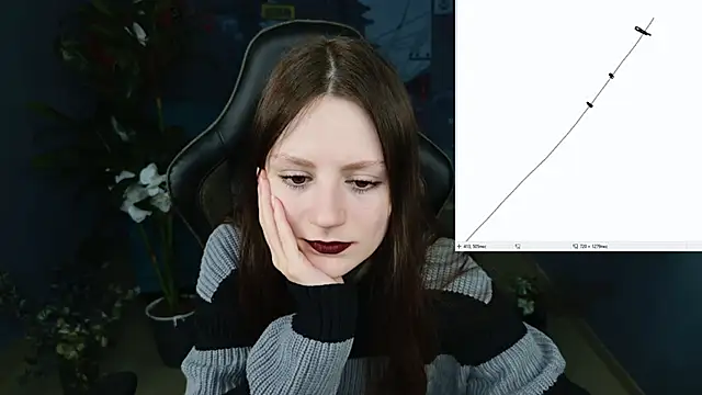 VeliraBraitberg online show from February 27, 2:21 pm