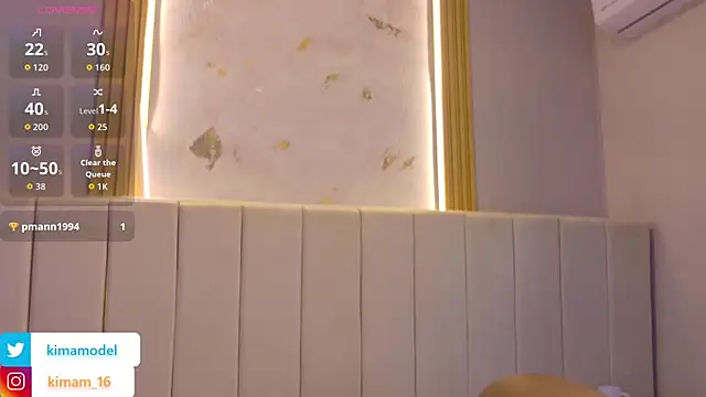 Kima1  online show from January 12, 8:04 pm