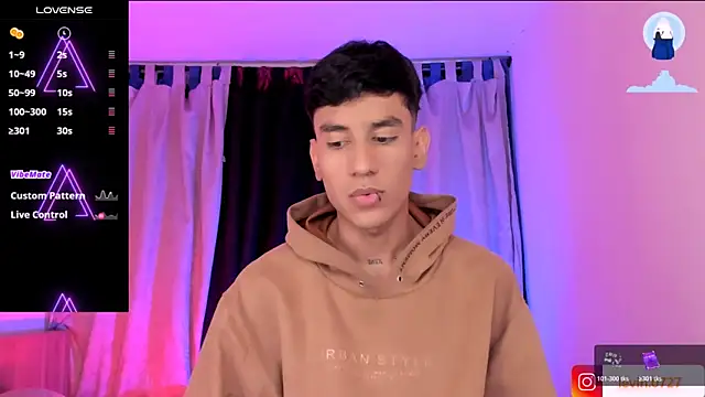 Levin Hikaru online show from February 21, 1:51 am