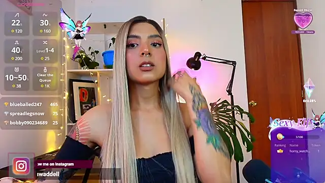 Snapshot of Yeriawaddell_ chatting on January 31, 4:03 am Yeriawaddell  online show from January 31, 4:03 am