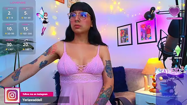 Snapshot of Yeriawaddell_ chatting on March 14, 4:09 pm Yeriawaddell  online show from March 14, 4:09 pm