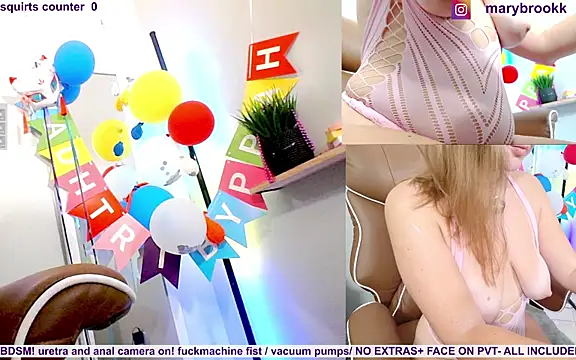 MaryBrook1 online show from April 13, 9:41 pm