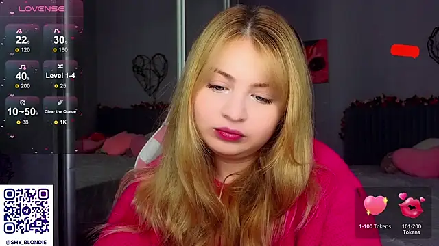 shy blondiee online show from January 31, 10:52 pm