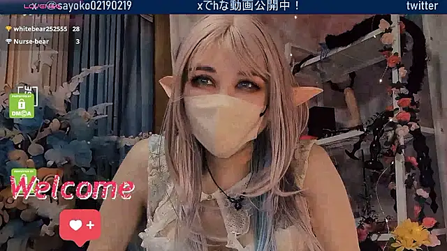   mimi  LOVE   online show from April 28, 12:53 pm