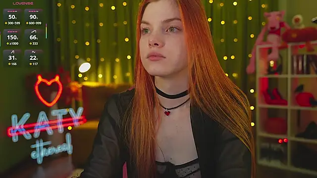 Katy  Ethereal online show from November 10, 2:38 am