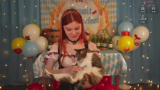 Katy  Ethereal online show from October 5, 2:46 am