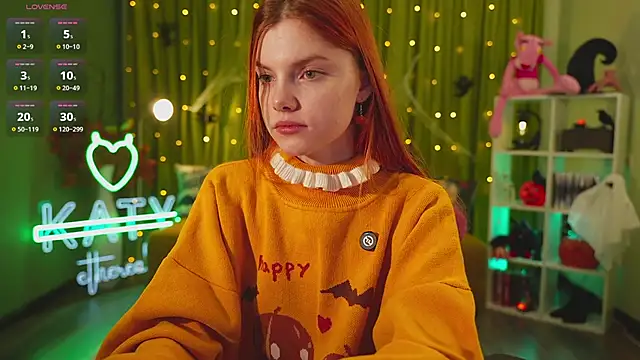 Katy  Ethereal online show from October 27, 2:34 am