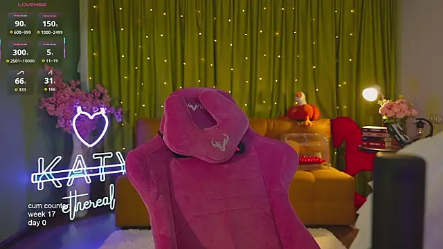 Katy  Ethereal online show from June 1, 9:25 pm