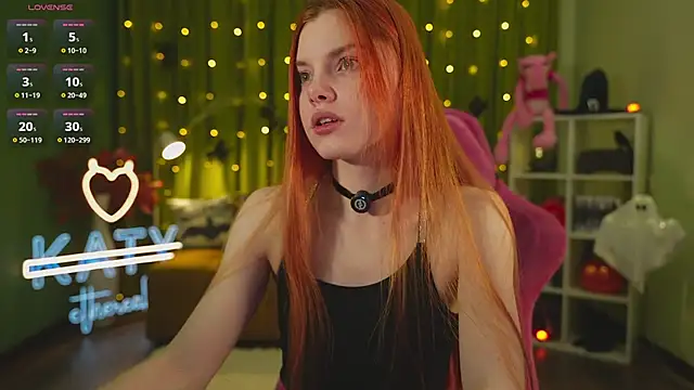 Katy  Ethereal online show from October 23, 2:32 am