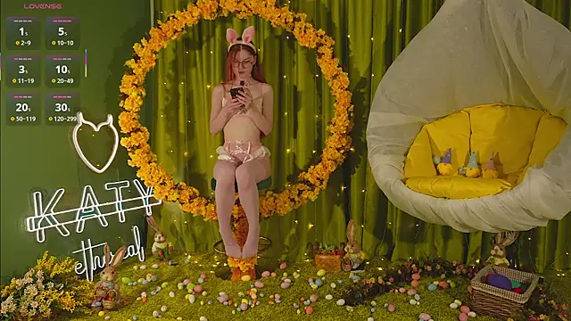 Katy  Ethereal online show from April 11, 3:25 am